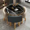 Conjunto Simples de Mesa e Cadeiras para Recepção Mesa de Discussão para Negociação Mesa para Vitrine de Loja Reunião Mesa e Cadeiras Luxo Leve Escritório Lazer Mesa Redonda Pequena