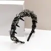 Novas Faixas de Cabelo Pretas de Alta Qualidade em Vários Estilos, Grampos de Cabelo Estilo Coreano, Presilhas de Tecido de Luxo Leve, Acessórios de Cabelo de Alta Qualidade, Acessórios de Cabelo da Moda