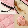 Nueva Bolsa de Almacenamiento de Labiales Lingge Dentro de Bolsa Bolsa Pequeña Viaje Multiusos Maquillaje Billetera para Monedas Bolso Físico Acolchado
