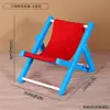 Nuevo Soporte para Teléfono Móvil Objetos Lindos Plegable de Playa Silla Pequeña Soporte para Teléfono Móvil Soporte para Transmisión en Vivo Adornos de Escritorio