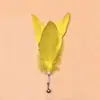 Diretamente do Fabricante: Cabeça de Reposição para Varinha Pegador de Gato com Penas Grandes Flutuantes e Sino, Brinquedo para Gatos de Estimação, Acessórios para Varinha Pegador de Gato