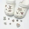 Amuletos para Zapatos Croc, Accesorios para Mujer, Clips para Zapatos DIY, Decoraciones 3D con Pedrería, Clips Desmontables, Estilo de Moda de Influencers