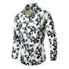 Comercio Exterior Transfronterizo 2026 Camisas para Hombre Moda Casual Camisas Florales Camisas de Manga Corta Amazon Aliexpress