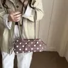 2026 Ante Moda Transfronterizo Diseño Simple Sentido Lunares Colgante Gran Capacidad Estilo Coreano Viaje Diario Hombro Único Axila Bolso de Mujer