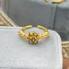 Anillos Vintage Retro de Piedras Preciosas de Colores Zirconia Ajustables Apilables Elegantes Diseño de Nicho Lujo Ligero Anillos para el Dedo Índice para Mujeres