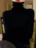 Suéter de tricô de design retrô de alta qualidade para mulheres, nova coleção outono/inverno, chique casual estilo francês, versátil e elegante, top de nicho e versátil