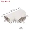 Accesorios de tubería plana de PVC para drenaje de baño, cocina y balcón; accesorios de tubería ovalados; drenaje de piso; dispositivo de reubicación de inodoro; 75, 110, 50