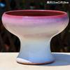 Vaso de Flor Carnudo Pequeno Defeito Panela Quente Panela Cogumelo Cerâmica Diâmetro Grande Simples Planta Verde Ébano Antigo Pilha Vaso de Cerâmica de Penhasco