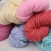 Hilo de lana de isla de hielo pequeña de 4 cabos sección texturizada teñido en brazo extra grueso Hilo para crochet aguja de tejer a mano lana comercio exterior exportación al por mayor