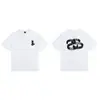 Camiseta de Manga Corta Stus de Alta Calidad Transfronteriza Letra Correcta Pesada Versión Alta Marca de Moda Americana Pareja Hombres y Mujeres