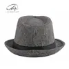 Ventas Directas de Fábrica Sombreros al por Mayor Otoño e Invierno Estilo Nuevo Sombreros de Lana para Personas de Mediana Edad y Mayores, Versátiles Informales Sombreros de Jazz para Hombres de Moda