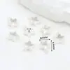 Colgante de Estrella de Cinco Puntas Doble Colgante con Incrustaciones de Diamantes Color Cobre Chapado en Oro de 18 Quilates con Colgante de Estrella de Borde Floral Doble Colgante Accesorios para Joyería Hechos a Mano para DIY