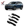 Adequado para Chevrolet 24 Traverse Maçaneta de Porta Modificada Moldura Brilhante Decorativa Maçaneta Externa Acabamento Especial
