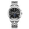 Reloj de Pulsera Mecánico Automático para Hombre Geya de Moda para Negocios Genuino al por Mayor Calendario Multifunción Impermeable