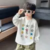 Sudadera de Manga Larga para Niños Primavera y Otoño 2026 Nuevo Estilo Moda Coreana para Niños Camiseta Ropa de Otoño para Bebé Niño Top Tendencia t