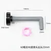 Conector de Barril Tonel IBC Accesorios de Plástico Ensamblaje de Válvula Grifo Conector de Barril de Urea Conector de Plástico 60 Hilo Grueso