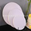 Base redonda para bolo de 8 polegadas, tapete para bolo dourado espesso, tapete para bolo branco, tapete para bolo Huizhou, papel para compras