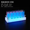 Vasos de cóctel luminosos y multicolores, perfectos para bares, pubs y locales de ocio; un juego de vasos para servir bebidas