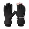Luvas de Algodão Novas de Inverno para Mulheres Ciclismo Outdoor Esqui Luvas Quentes com Forro de Fleece Montanhismo Antiderrapante Proteção Contra Frio Espessadas Impermeáveis