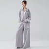 Calça de Prática de Dança Clássica para Mulheres, Novo Estilo, Corte Amplo, Novo Estilo Chinês, Estilo Nacional, Bordado de Folha de Bambu, Dança Chinesa, Calça de Dança com Estética Oriental
