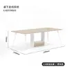 Mesa de Conferencias, Mesa Larga, Estilo Moderno Simple, Mesa Rectangular Larga para Reuniones Pequeñas, Mesa Grande de Recepción, Escritorio y Silla de Oficina