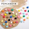Mini Coração Feito à Mão DIY Joias de Contas Anéis de Acrílico Colares Contas Soltas Materiais Artesanais Acessórios Joias