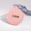 Medalha personalizada para eventos de maratona, medalha de metal com pintura em relevo, tag comemorativa de finisher de corrida cross-country feita sob medida