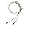 Nuevo Diseño de Nicho, Nuevo Estilo Chino Antiguo Media Pulsera, Pulsera de Perlas Verdes, Mariposa de Alto Grado con Temperamento de Jade al por Mayor