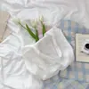 Bolso Elegante de Hombro o Axila de Encaje Floral Estilo Coreano, de Gran Capacidad, Suave, Modelo 2026 Nuevo Primavera-Verano