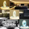 Tira de Luz LED COB para Vitrinas, Gabinetes del Hogar, Interruptor con Sensor, Autoadhesiva, No Requiere Ranuras, Alto Brillo, Sin Puntos de Luz