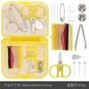 Kit de Costura Plegable Conveniente al por Mayor Set Mini Caja de Costura Kit de Costura Portátil para Viaje Herramientas de Costura
