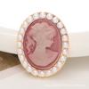 Nuevo Aleación Perla Belleza Cabeza Accesorios de Joyería DIY Retrato Carcasa de Teléfono Móvil Accesorios de Joyería Agujero Pegatinas Decorativas para Zapatos