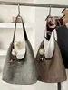 Bolso de Mano Tejido 2026 Verano Nuevo Estilo Gran Capacidad Casual Trabajo Viaje al Trabajo Debajo del Brazo Hombro Cruzado Bolso de Paja Tejido