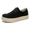 Sapatos Masculinos, Sapatos de Solado Grosso para Quatro Estações, Tênis Casuais Retro Modernos, Sapatos da Moda para Viagem ao Ar Livre e Estudantes, Dropshipping
