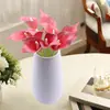 Flores Simuladas Pu Lirios de Calas Artificiales Flores Falsas Venta al por Mayor Decoración de Bodas Decoración del Hogar Accesorios para Fotografía Fabricante Nuevo Modelo