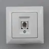 Jinmin eléctrico YAKI Interruptor de pared blanco de doble apertura estilo europeo Enchufe de pared francés estilo europeo para el hogar
