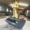 Escavadeira de caçamba tipo concha tipo rotativo hidráulico Concha para dragagem de canal de rio Caçamba de agarrar para carga e descarga em porto Pode ser exportado