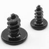 Tornillos Autorroscantes de Acero Inoxidable 201 Negro Cabeza Delgada Phillips Tornillos Autorroscantes de Cabeza Plana Grande Tornillos Autorroscantes de Cabeza Plana M4/M5