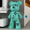 Estatueta de Urso Violento Desenho Animado Sala de Estar Gabinete de TV Gabinete de Vinho Sofá Grande Decoração de Chão Presente de Inauguração