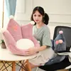 Fabricante de Almofada de Assento para Escritório Atacado, Almofada de Assento Estilo Coreano Espessa de Peça Única com Coroa para Assento de Dormitório Estudantil com Almofada de Suporte Lombar Integrada