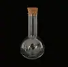 Garrafa Plástica Pet 130ml Gargalo Longo Garrafa Esférica Barriga Grande Redonda Fundo Plano Frasco Plástico Transparente Fabricante Atacado