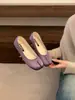 Zapatos planos de satén estilo francés con abertura en la punta para mujer, zapatos planos de corte bajo, nuevo estilo 2026, bailarinas de hadas, zapatos de pezuña de cerdo