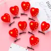 Día Nacional Niños de Jardín de Infancia Pequeño Regalo Creativo Pulsera de Aro a Presión Aro para el Cabello de Estrella de Cinco Puntas Broche para Estudiante Sello