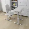Nuevos Escritorios y Sillas para la Hora del Almuerzo Escolar para Aprender, Reclinables, Plegables, Escritorios y Sillas Elevables para Estudiantes de Primaria y Secundaria, Sillas para la Hora del Almuerzo para Uso Doméstico