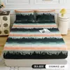 Juego de cama de verano fresco estilo pastoral floral con sábana bajera, colcha individual, funda de almohada, protector de colchón, funda protectora, ropa de cama