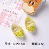 Galletas de gatito simuladas, exquisitos juguetes de comida en miniatura, decoraciones para casa de muñecas, accesorios de resina de galleta, accesorios de resina para manualidades