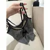 Camisola de Rayas Estilo Coreano con Espalda Descubierta y Copas para Mujer, Ropa Interior de Verano de Lyocell con Doble Tirante, Top Halter con Espalda Cruzada