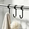 Ganchos para tubería de acero inoxidable, ganchos para tendedero, fundas de gancho a prueba de viento, ganchos ajustables, ganchos redondos para tubería de cocina, ganchos en S y ganchos antideslizantes