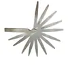 Calibrador de Holguras Calibrador de Medición Calibrador de Espesor de Metal Calibrador de Hojas Metálicas 0.01-2.0mm Calibrador de Medición Calibrador de Hojas