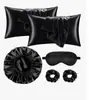 Modelador de Cachos Sem Calor Transfronteiriço, Ferramenta de Cachos para Dormir Preguiçoso, Máscara de Olhos para Cachos Ondulados Grandes, Touca de Dormir, Fronha, Conjunto de Seda